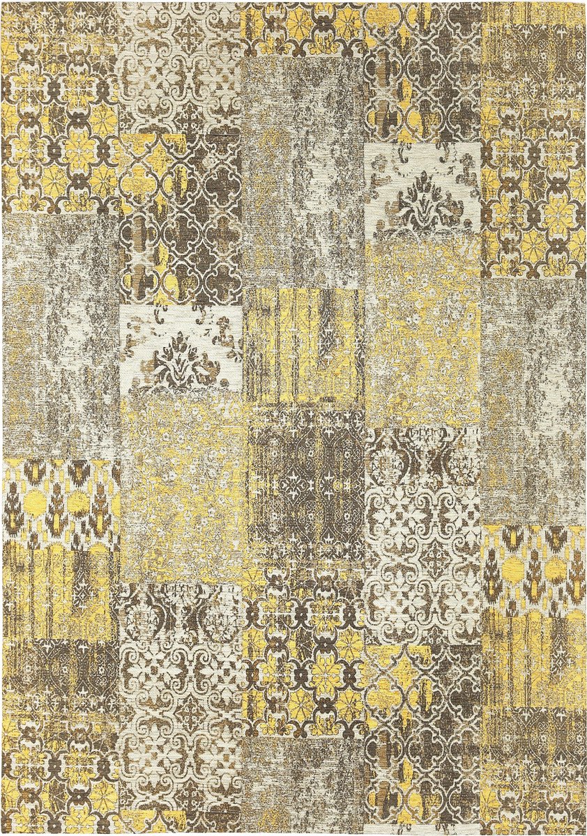 Vintage patchwork - Treating Taupe - 200x280 - Melon