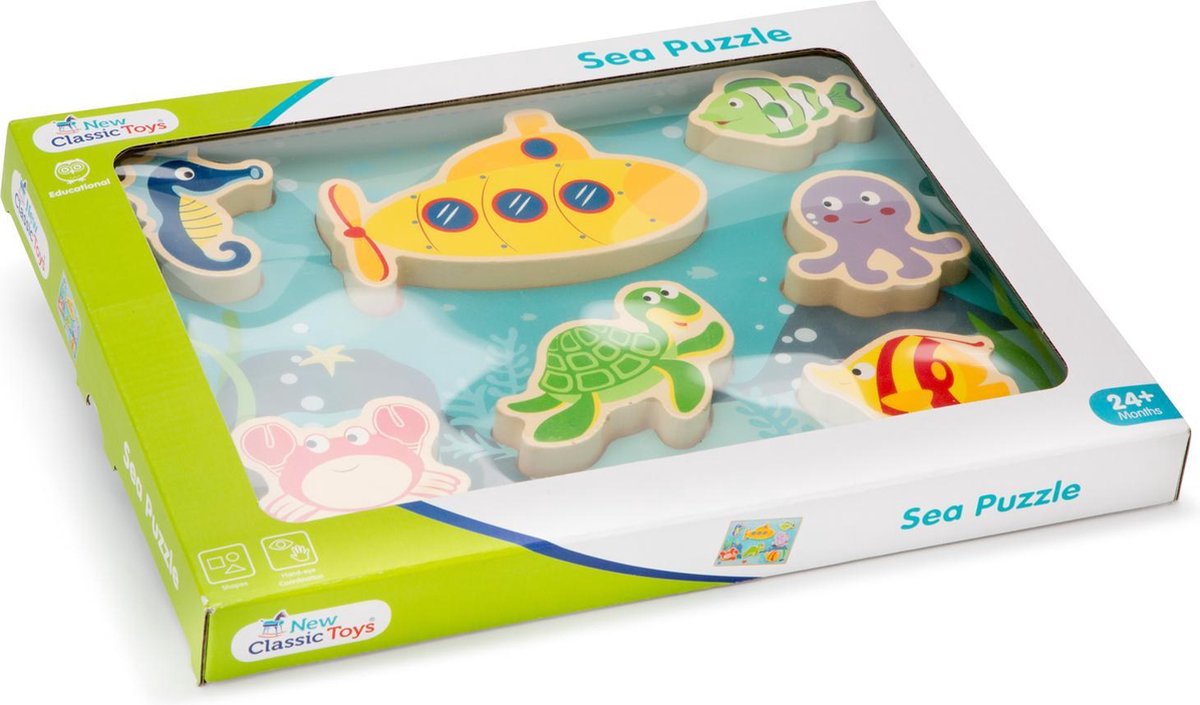 New Classic Toys - Vormenpuzzel — afbeelding 5