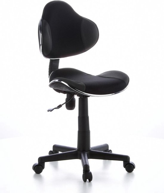 hjh office Kiddy GTI-2 - Chaise de bureau - Kinder - Zwart / gris