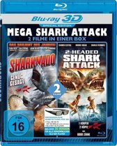Mega Shark Attack: Sharknado / 2-Headed Shark Attack (3D Blu-ray)