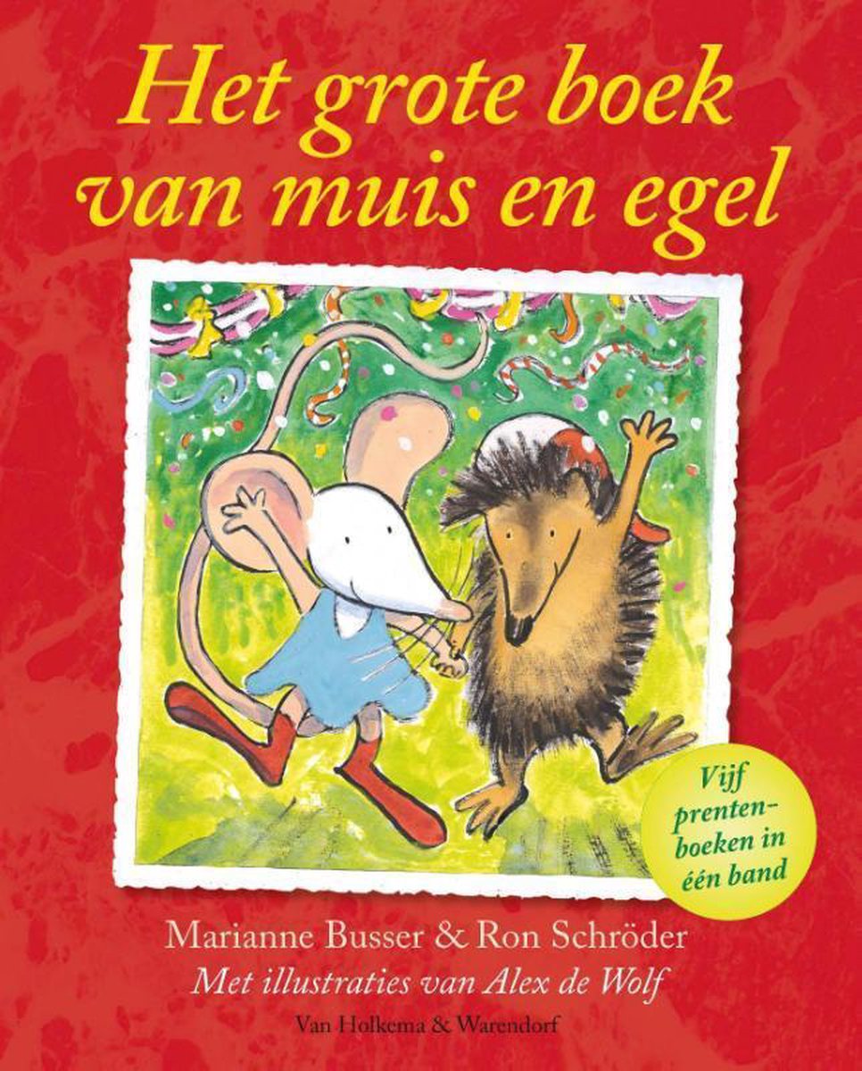 Omslag van Het grote boek van muis en egel