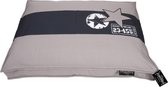 Lex & Max Band Ster - Hondenkussen - Boxbed - Kiezel - 90x65x9cm