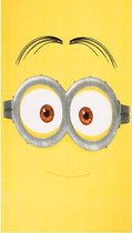 Badlaken Minions glasses 70x140 cm