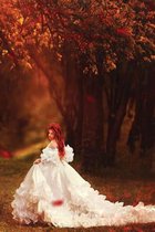 Autumn Red Bride Notebook