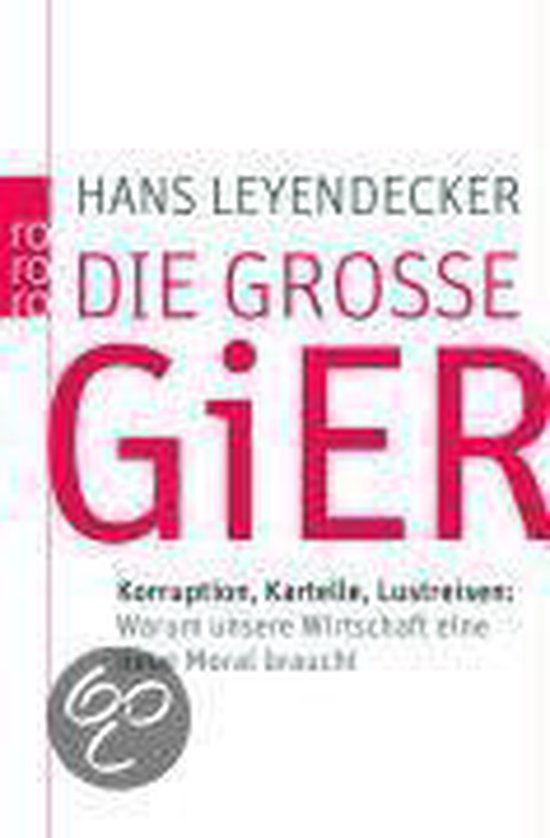 Die große Gier - cover