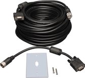 Tripp Lite P501-050 tussenstuk voor kabels VGA (D-Sub) Zwart