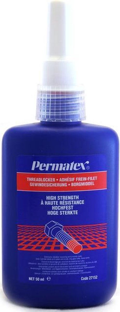 Permatex® High Strength Threadlocker Red 27152