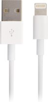 Sinji Lightning Oplaad en Data kabel – 5V / 2A Snellaad kabel – Oplaadsnoer Telefoon - Apple Lightning - iPhone 5/6/7/8/X/XR – Wit – 1 Meter