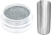 Nail art Chrome pigment zilver(spiegel effect)