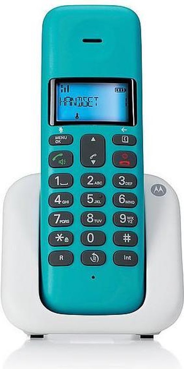 Motorola T301 Uitgebreide Single Set BE DECT Telefoon met