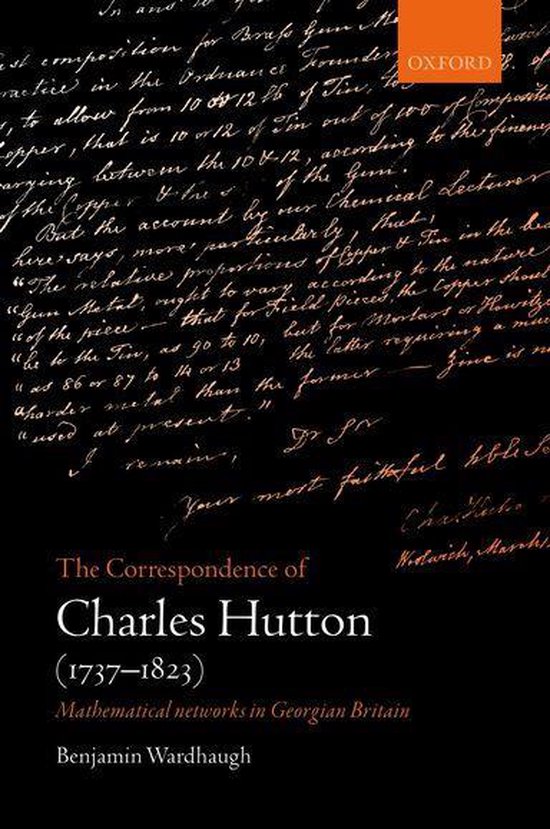 The Correspondence of Charles Hutton - cover