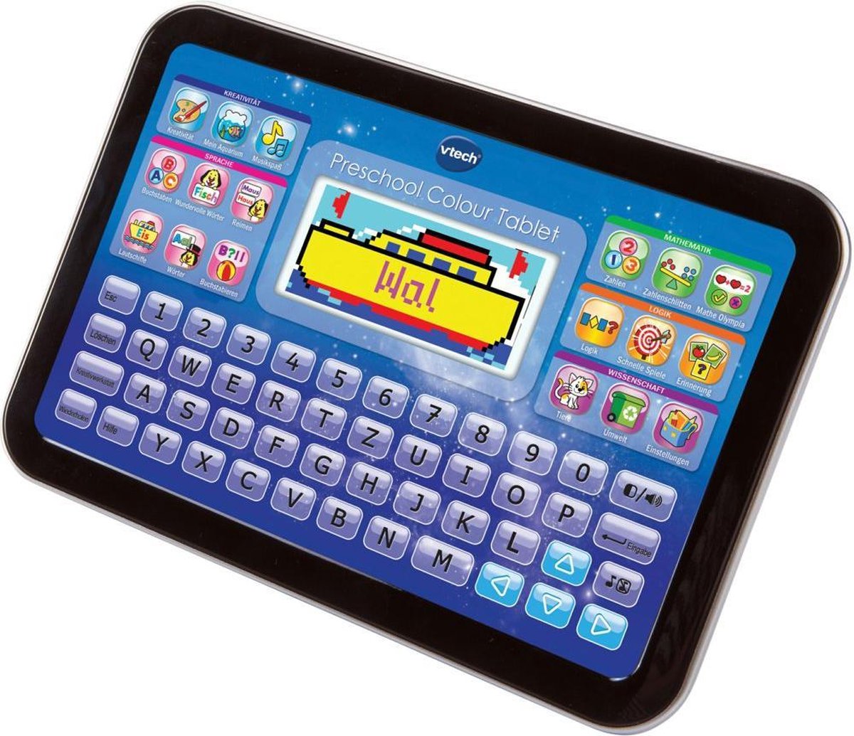 Gemakkelijk statisch stimuleren VTech PreSchool Color Tablet Qwerty - Leercomputer | bol.com