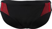 Michael Phelps Rush Brief - Zwembroek - Heren - Zwart/Rood - XL