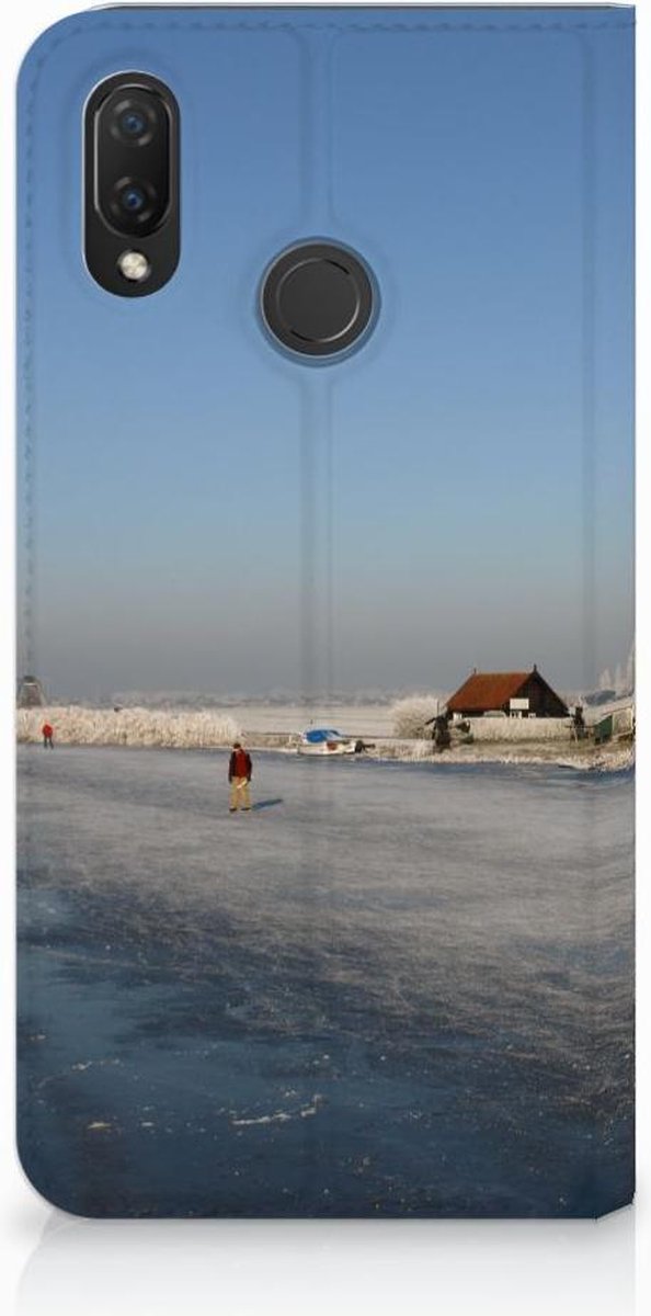Huawei P Smart Plus Book Cover Schaatsers