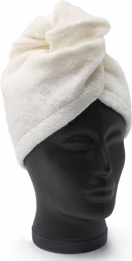 leeg Ontvangende machine Inschrijven Haarhanddoek - WIT - 50x20 - microvezel - haar handdoek - 3 Stuks | bol.com