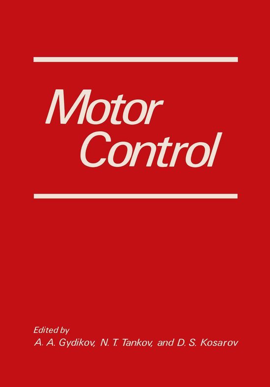 Motor Control (ebook) 9781461345022 Boeken