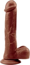 Rubicon Bruine dildo 22,5 cm - met zuignap
