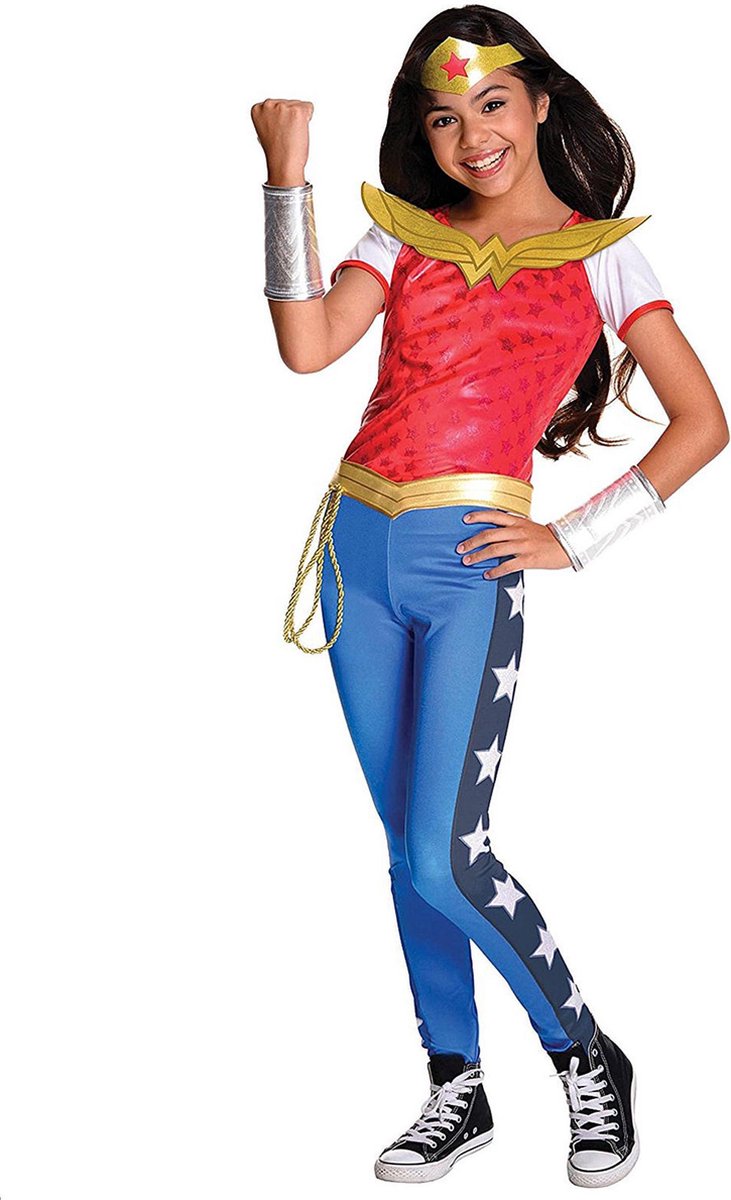 Luxe Wonder Woman™ Superhero Girls™ kostuum - Verkleedkleding