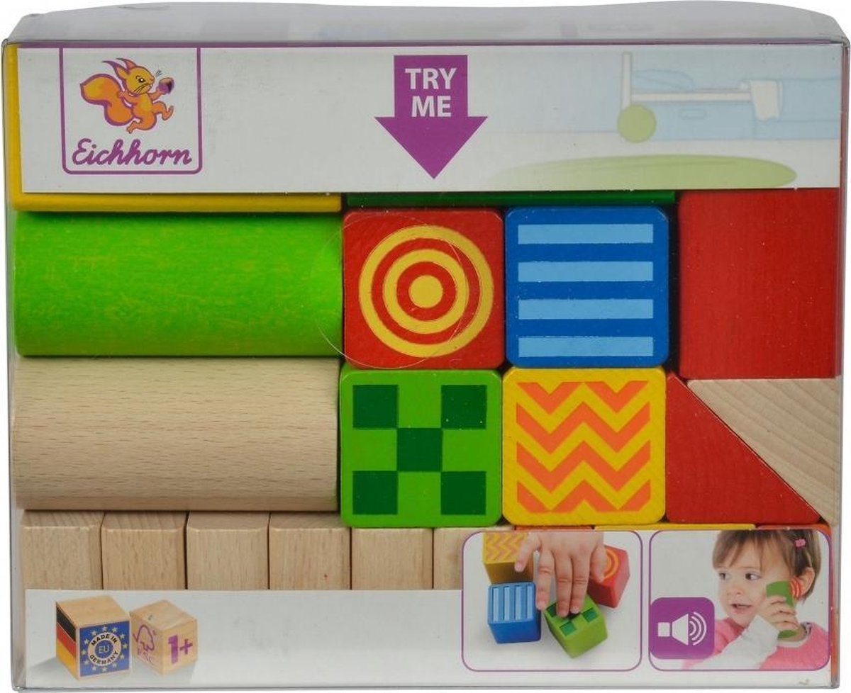 Baby voel en klank bouwblokken — afbeelding 7