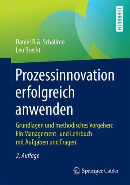 Prozessinnovation erfolgreich anwenden - cover