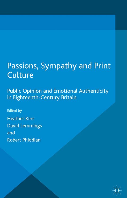History (R0) - Passions, Sympathy and Print Culture - cover