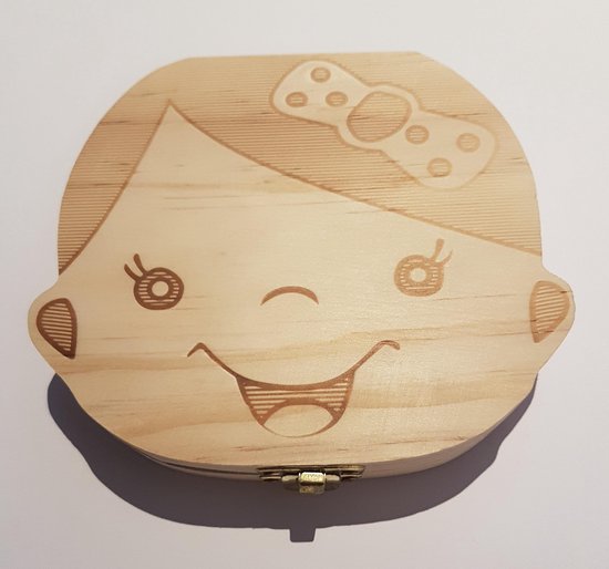 DRYSSON Tanddoosje leeuw, personaliseerbaar, tandkluis voor melktanden, motief melktand, doos voor jongens en meisjes, houten melktanddoos DRYSSON Tanddoosje leeuw, personaliseerbaar, tandkluis voor melktanden, motief melktand, doos voor jongens en meisjes, houten melktanddoos