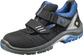 Bata werkschoenen - Quantum - S1P laag - zwart/blauw - maat 39 XW