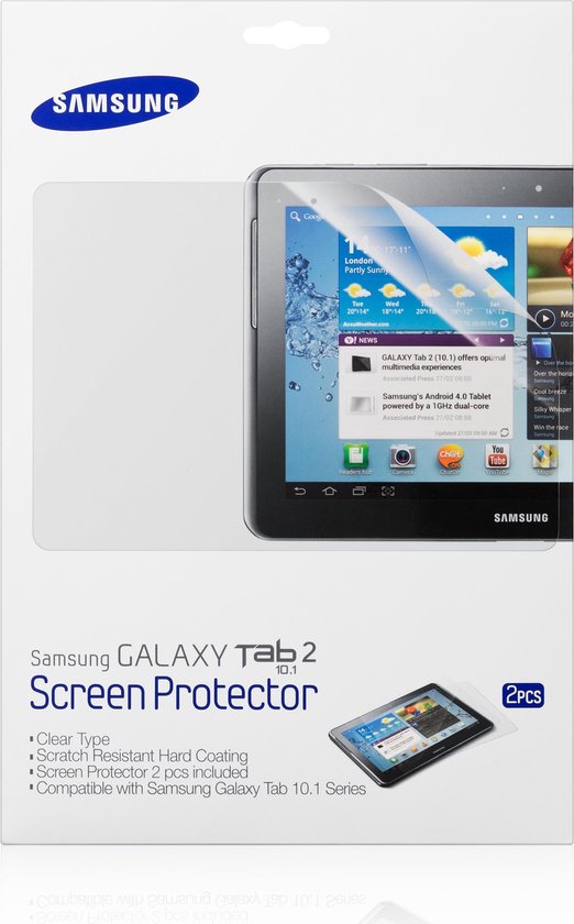 Samsung Screenprotector voor Galaxy Note 10.1
