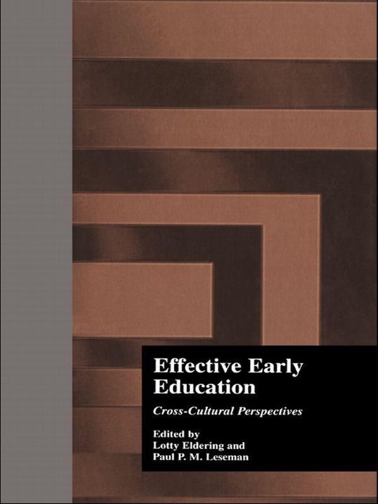 Studies in Education and Culture - Effective Early Childhood ... - cover