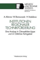 Institutionen Regionaler Technikfoerderung