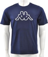 Kappa - T-shirt Logo Cromen - Blauw T-shirt - M - Blauw