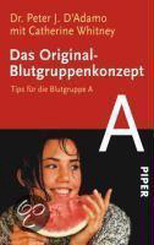 Das Original-Blutgruppenkonzept - cover