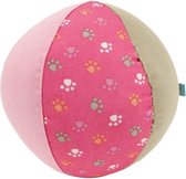 Lief! Canvas Bal Girls - Hondenspeelgoed - Roze - 20 cm