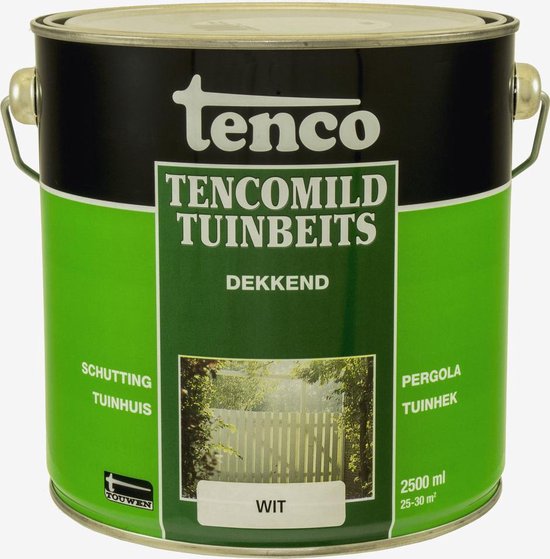 Tenco Tencomild Dekkende Tuinbeits - 2,5 liter - Wit | bol.com