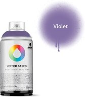 MTN Violet waterbasis spuitverf - 300ml lage druk en matte afwerking