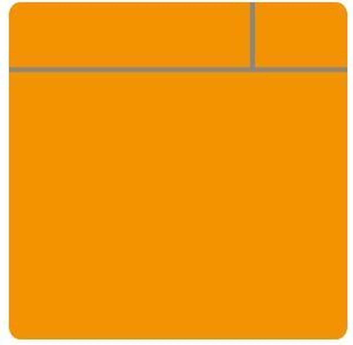 Scrum whiteboard magneet oranje -