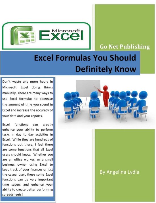 Excel Formulas You Should Definitely Know (ebook), Angelina Lydia