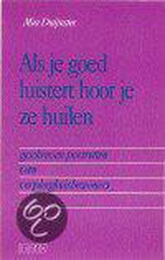 Cover van het boek 'Als je goed luistert, hoor je ze huilen'