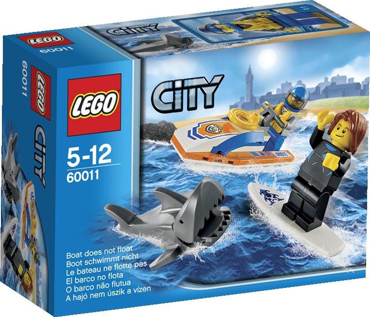 LEGO City Surfer Redding - 60011 | bol.com