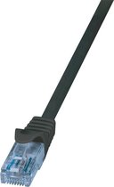 Bol.com CAT6a U/UTP zwart 0.5M CCA - Netwerkkabel - Computerkabel - Kabel aanbieding