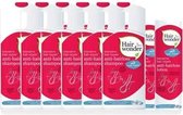 Hennaplus Hairwonder Anti-hairloss Shampoo - 6x200ml - Voordeelverpakking