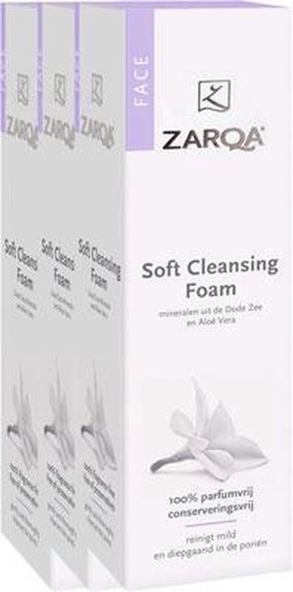 Zarqa Soft Cleansing Foam Voordeelverpakking - Zarqa