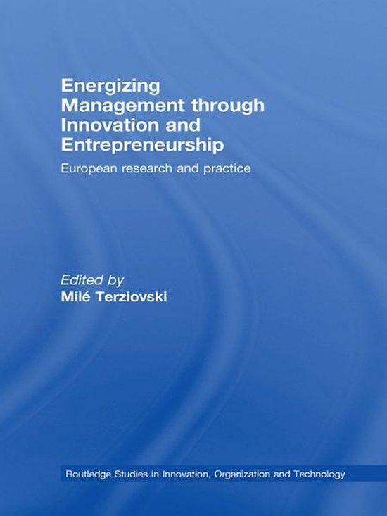 Routledge Studies in Innovation, Organizations and Technolog ... - cover