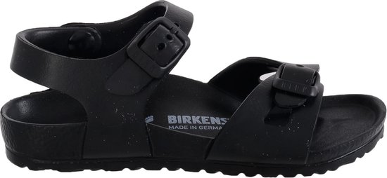 Birkenstock Rio - Slippers - Unisex - Zwart