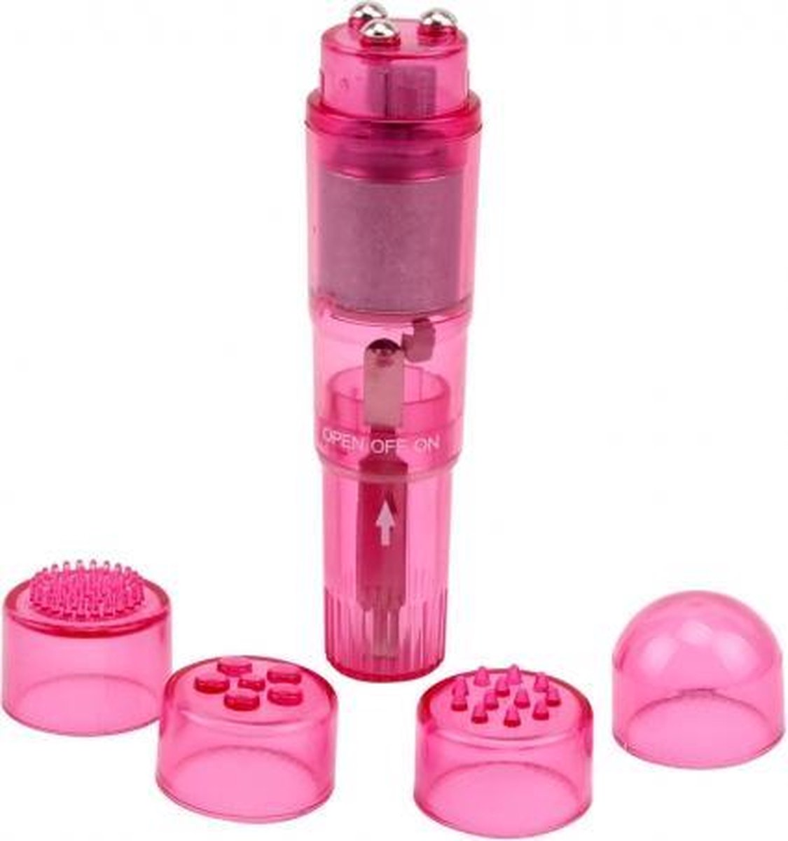 Goedkoopste ultimate mini massager - pocket rocket - roze - chisa