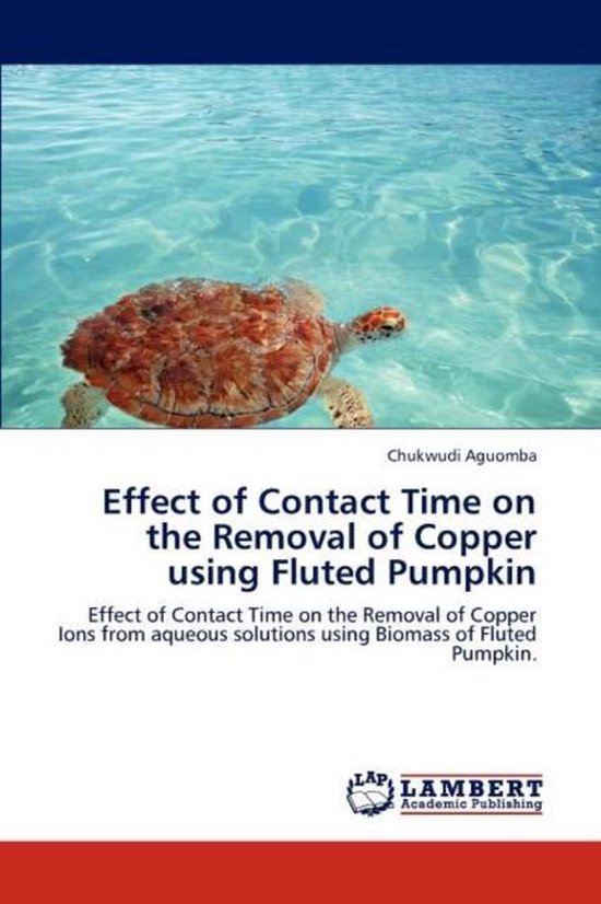 Effect of Contact Time on the Removal of Copper using Fluted ... - cover