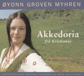 Oyonn Groven Myhren - Akkedoria (CD)