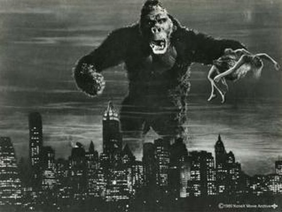 King Kong  Poster - Gorilla - New York - cultfilm - Retro - Hollywood - 61 x 91.5 cm