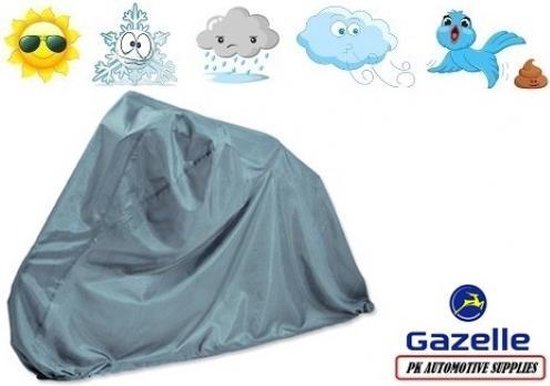 Bavepa Fietshoes Polyester Geschikt Voor Gazelle Cityzen C8 HMB Heren 61cm (500 Wh) Grijs Inclusief Meegeleverde Bevestigingshaken