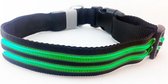 LED Halsband Waterproof Groen 50-60cm PX1+ Hilox